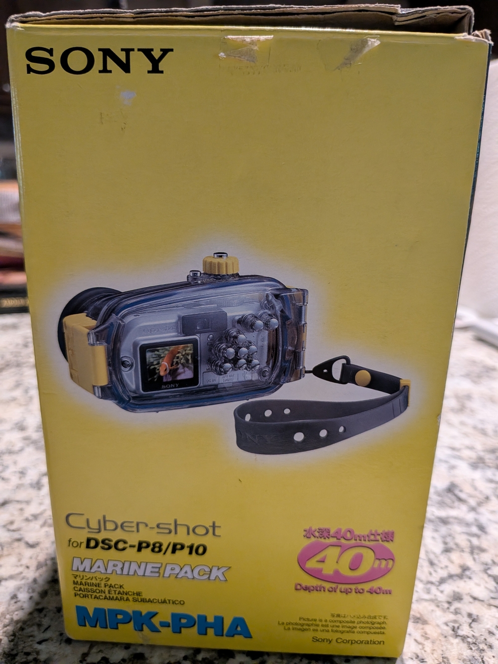Sony Yellow Marine Pack Waterproof Housing for Cyber-shot DSC-P8/P10 - Picture 5 of 5